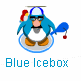 Blue Icebox Spinning